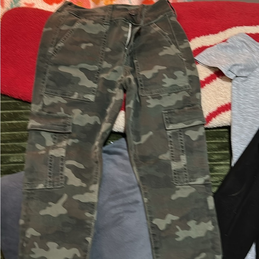 American Eagle Outfitters Camo Cargo Pants